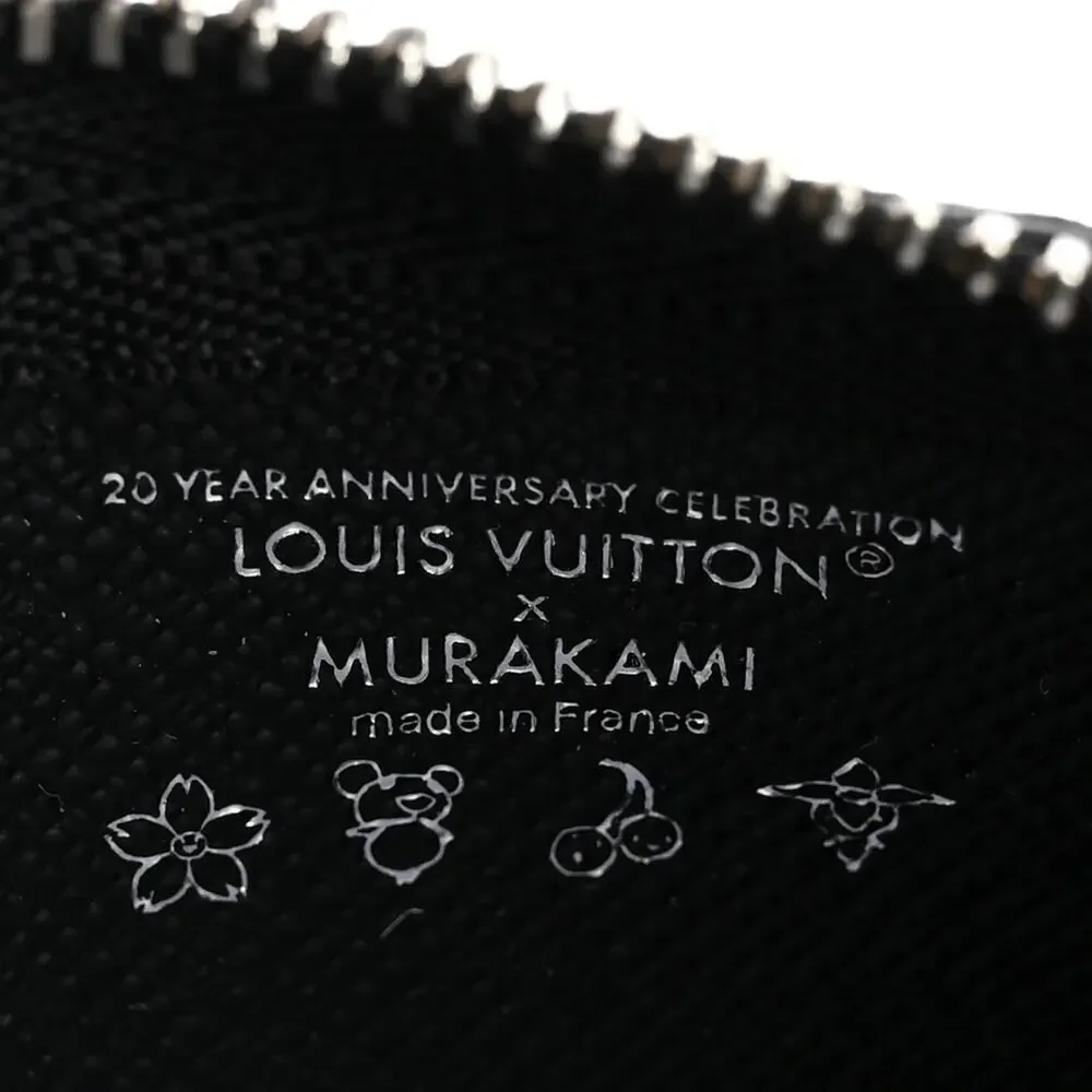 Louis Vuitton Murakami Key Pouch LV X TM Multicolor Black Cles Pochette 2025